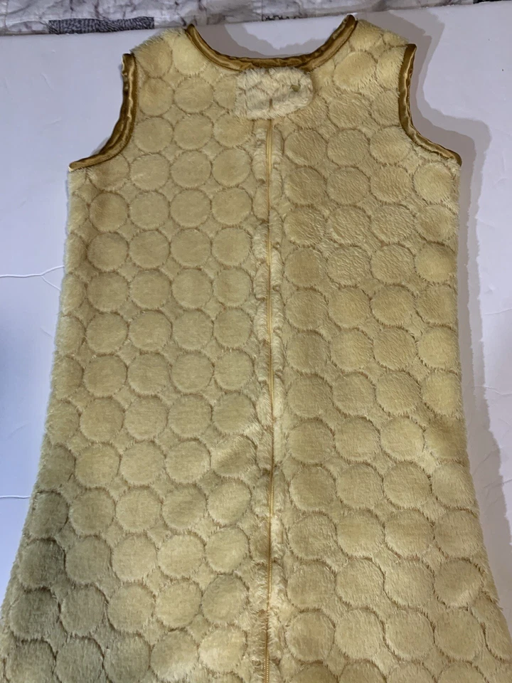 Swaddle Designs zzZipMeSack 6-12 meses diseño círculo amarillo y marrón Foto 2 de 4