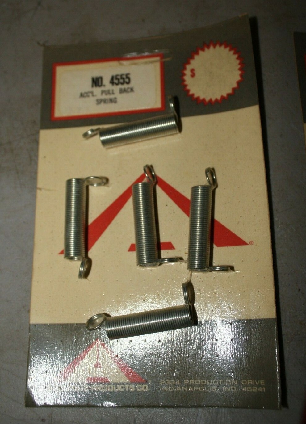 Accelerator NEW Pull Back Springs 5 Total | eBay