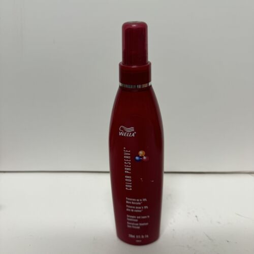 Wella Color Preserve Detangler Leave in Conditioner 8 OZ HTF