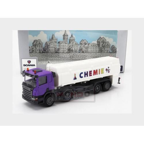 1:87 BREKINA PLAST Scania P124.860 Tanker Truck Chemie 3-Assi 1988 OLM012 Model - Picture 2 of 2