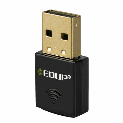 Wireless.LAN Netzwerk EDUP WiFi 300 Mbps USB Mini Adapter für Laptop PC