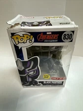 Funko Pop Marvel Avengers Mech Strike #830 Black Panther New/Damaged Box