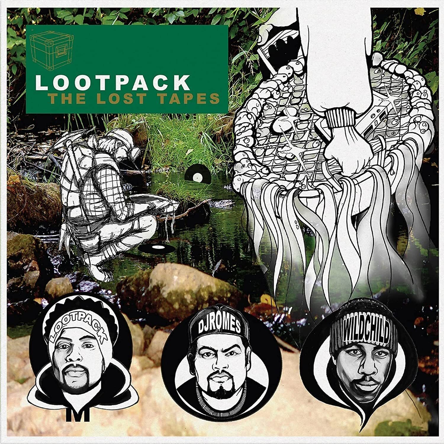 Lootpack The Lost Tapes (Vinyl LP) 12" Album