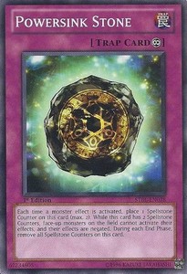 Powersink Stone - STBL-EN078 - Common - 1st Edition x3 - Lightly Played