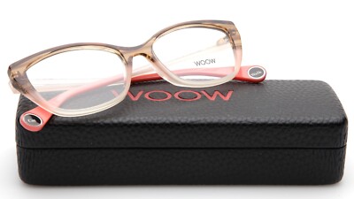NEW WOOW Cat Walk 1 Col 19000 Brown EYEGLASSES FRAME 53-15-142 B38