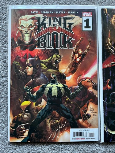 KING IN BLACK #1-5 (Lot of 6) NM, All 1st Print. Marvel Comics. By Ryan Stegman