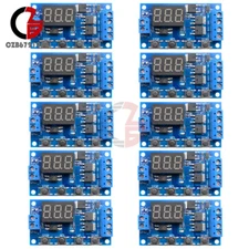10PCS Trigger Cycle Timer Delay Switch Circuit Board MOS Control Module DC12-24V