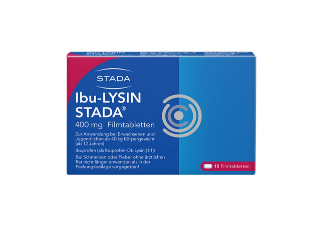 IBU-LYSIN STADA 400 mg 50 Stück PZN 17855088