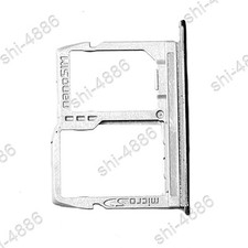 2PC Sim Card Tray Slot Holder For LG Stylo 6 Q730VM Q730TM Q730AM Q730MM Silver