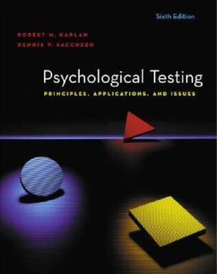 Psychological Testing: Principles, Applications, and Issues - Hardcover - GOOD