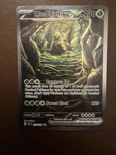 Wo-Chien Ex 257/193 Special Illustration Rare Paldea Evolved Pokemon TCG Card