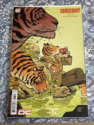 SHAZAM! #3 TIGER TEA CUP COFFEE MUG CHRIS SAMNEE VARIANT COVER B 2023 dc comics