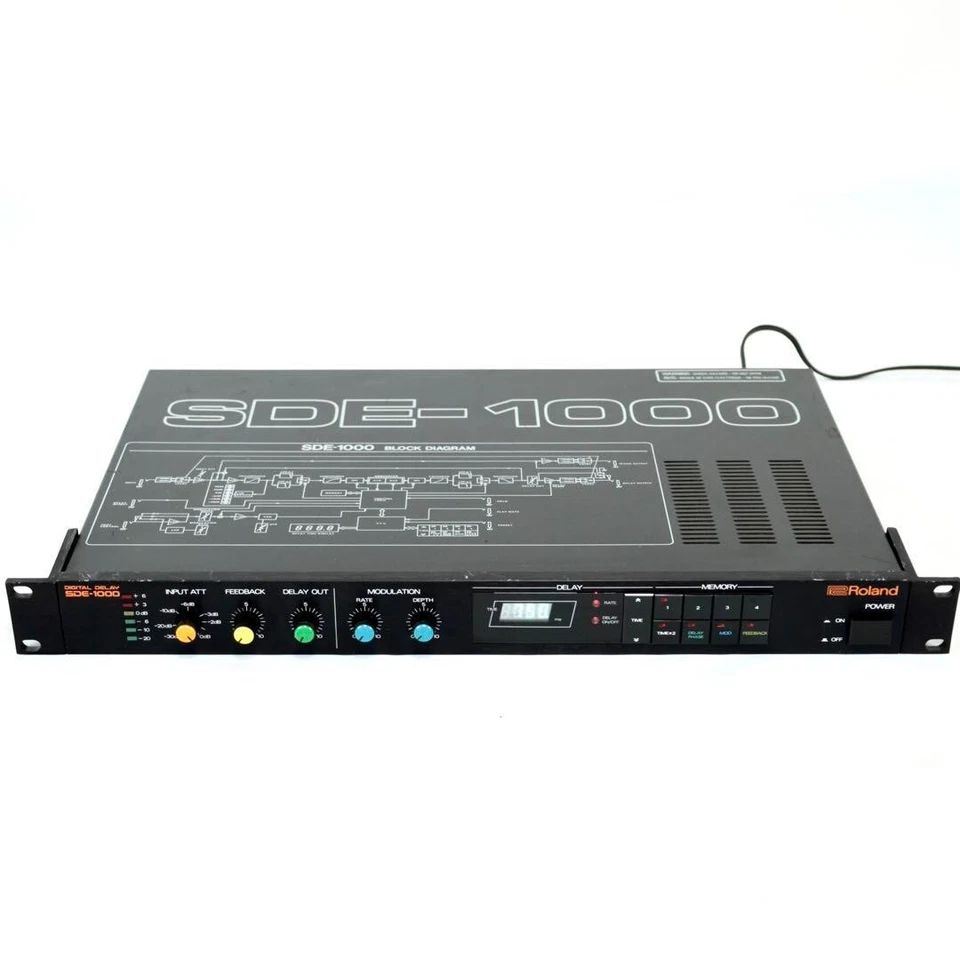 Roland SDE-1000 Digital Delay Rack Effects Processor Japan - Image 2 of 4