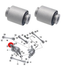 Busches Silentblocs Für Zwei Hintere Querlenker Für BMW 3er F30 F31 F34 F80