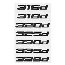 Kofferraum Abzeichen f�r BMW 316d 318d 320d 325d 328d 330d Auto Aufkleber