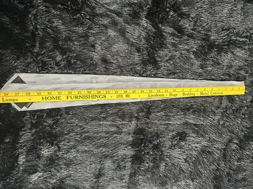 Corbata vintage gris 100 % seda diseño cachemira - Imagen 5 de 5