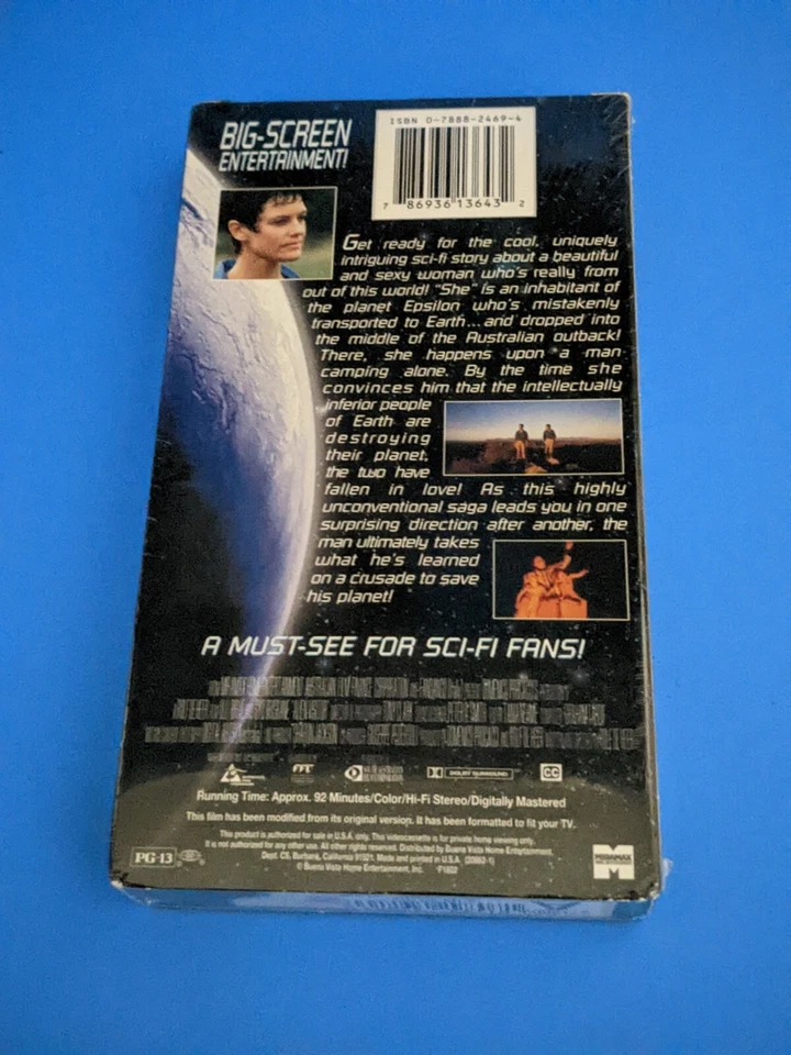 Miramax ALIEN VISITOR 1997 Sci Fi Fantasy Movie - FACTORY SEALED VHS - Image 2 of 3