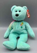 Ty Beanie Baby Ariel the Bear 2000 In Memory 1981-1988 With Tag. A1