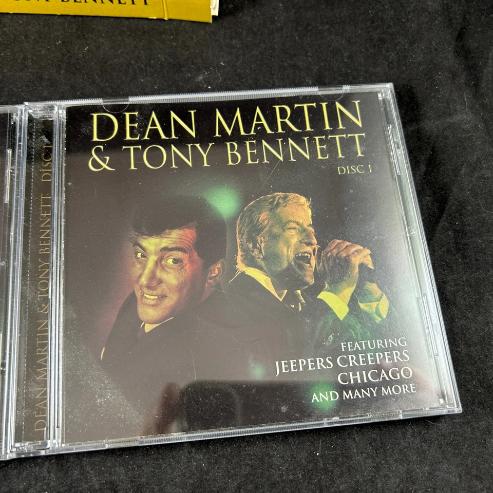2004 DEAN MARTIN TONY BENNETT 2 DISC CD ALBUM BOX SET GOING FOR A SONG RARE OOP - Image 4 of 4