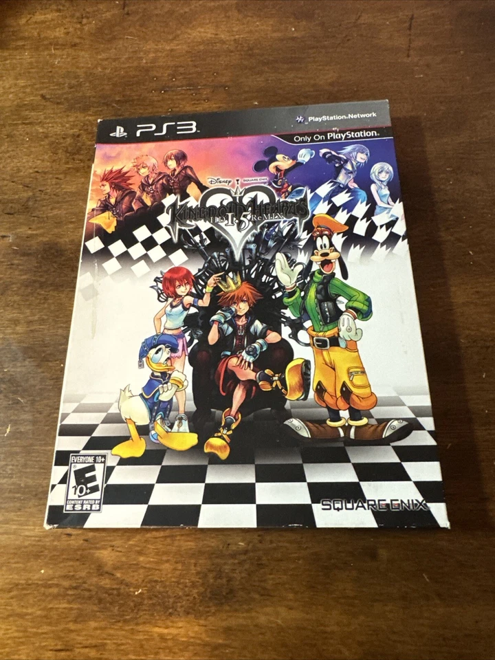 Kingdom Hearts HD 1.5 Remix (Edición Limitada con Libro de Arte) PS3 Completo PROBADO Foto 2 de 4