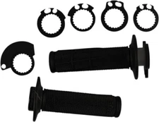 Pro Grip 709 Black Pro SCS Lock-On Grips (PA070900NE)