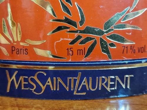 Vintage YSL OPIUM 15ml Parfum Fabulous Original 1970- 1980s New Mint Gift Co Box - Picture 8 of 11