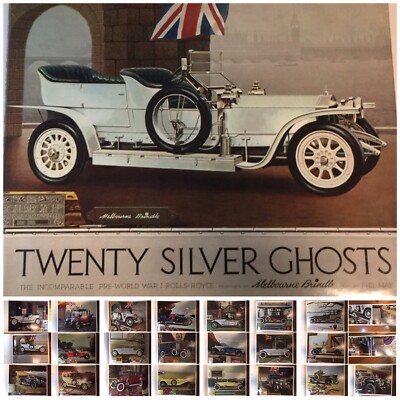 Twenty Silver Ghosts - Rolls-Royce Book of Paintings Pre-WW1 