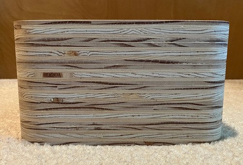 Z-Plan Fabrication The LAST STAND for Apple Displays – Handmade Wood 4 ⅜" Riser - Picture 5 of 13