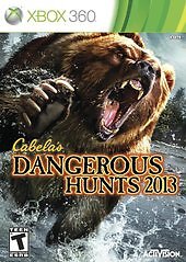 Cabelas Dangerous Hunts 2013 - Xbox 360 TESTED