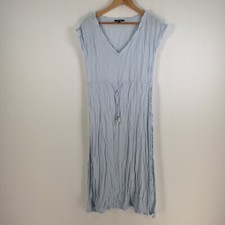 Annabelle womens dress size S shift midi high side slits short sleeve 057843