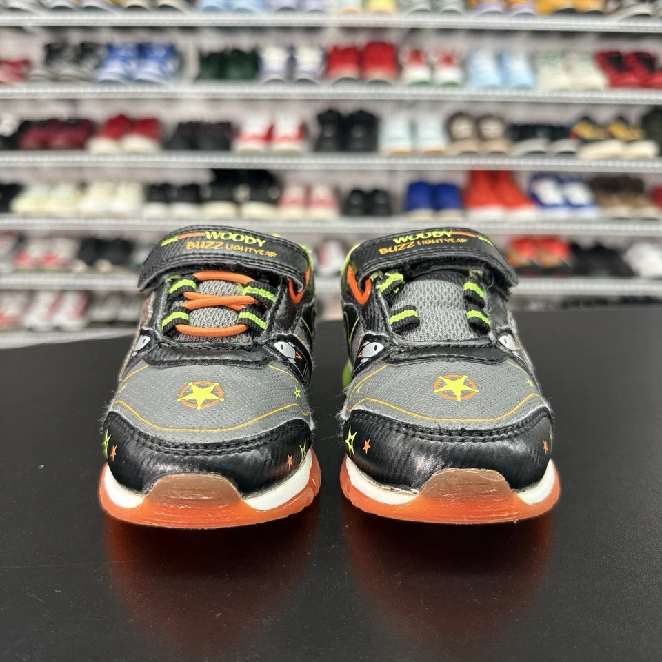 Toy Story Light Up Woody Buzz Lightyear Zapatos Tenis Niños Talla 6 Foto 2 de 4