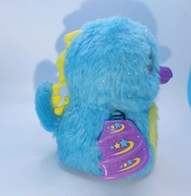 Hatchimals Bird Talking Moving Light Up Blue & Purple Motorized WORKS Video