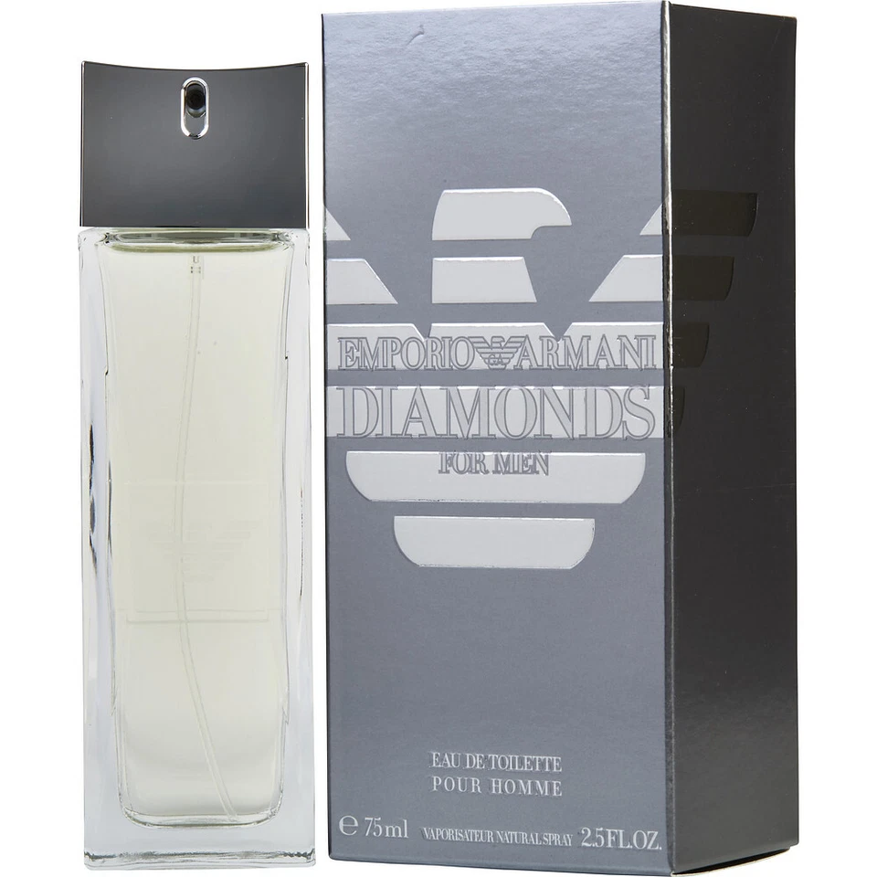 Emporio Armani Diamonds Hombres 2.5 OZ EDT Spray Foto 2 de 2