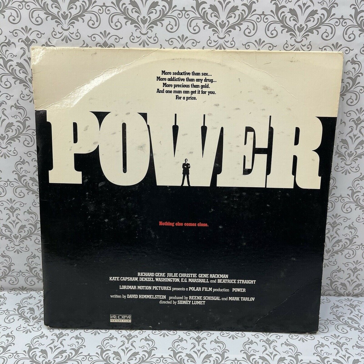 POWER - Richard Gere Laser Disc Movie Gene Hackman 1986 | eBay