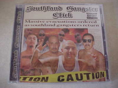 Southland Gangster Click ''Caution'' UNOPENED - OUT OF PRINT Cd - PA Copy