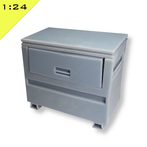 CAJA DE HERRAMIENTAS, ALMACENAMIENTO 1:24 1:32, 1:43 1:50 1:76 Escala, O, OO Modelo de Diorama en Miniatura - Imagen 4 de 26