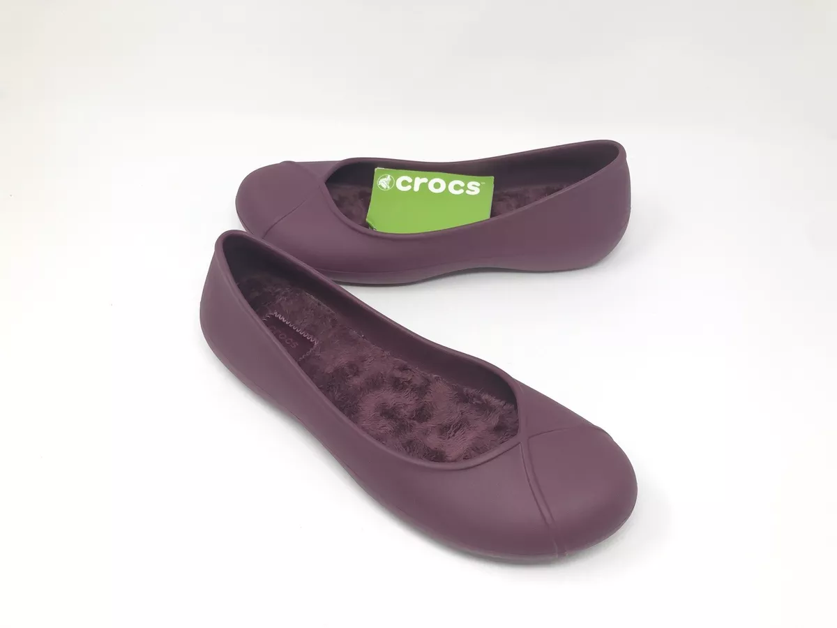 Crocs olivia best sale ii lined flat