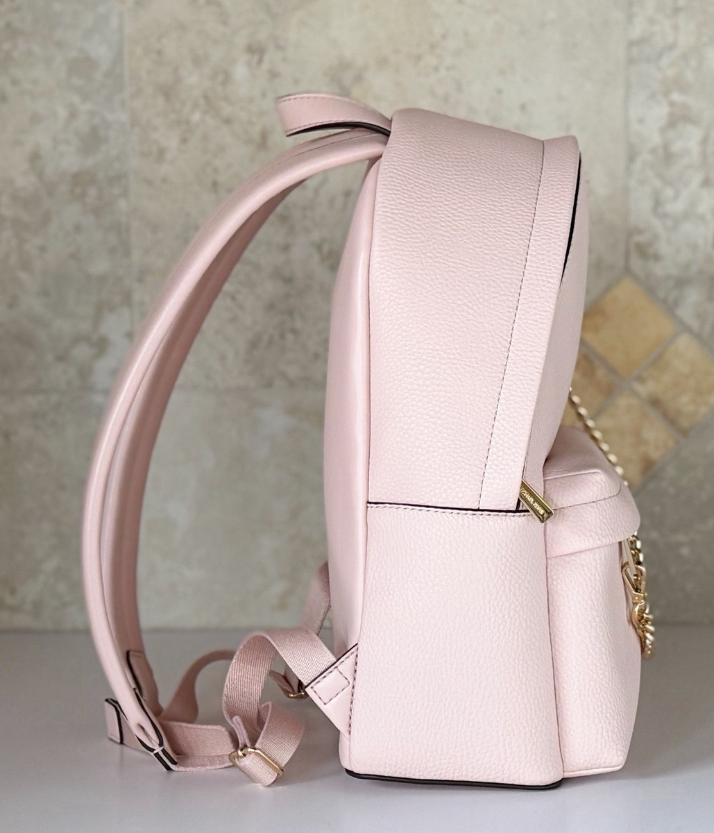 Michael Kors Slater Medium Chain Backpack Powder Blush Pink  display picture 1