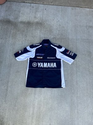 YAMAHA FACTORY RACING ピットクルーシャツ L JH Design Yamaha Racing Pit Crew Shirt Size Medium | eBay