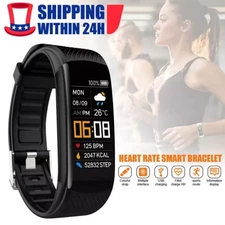 Fit@bit Smart Watch Activity Tracker Fitness Watches Heart Rate Monitor 2025&&