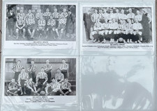 3 MODERN BLACK & WHITE PHOTOGRAPH POSTCARDS OF EARLY READING FC SQUADS