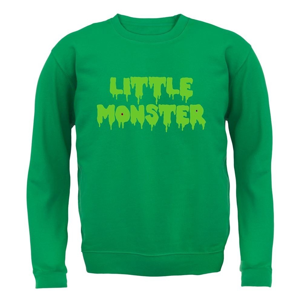 Pequeño Monstruo - Sudadera Para Niños - Disfraz De Halloween Fantasía Fantasma