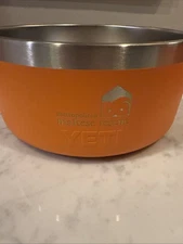 SPOOKY-YETI 4 Boomer Dog Bowl, King Crab Orange, NEW, MMR Logo, 100% to Charity