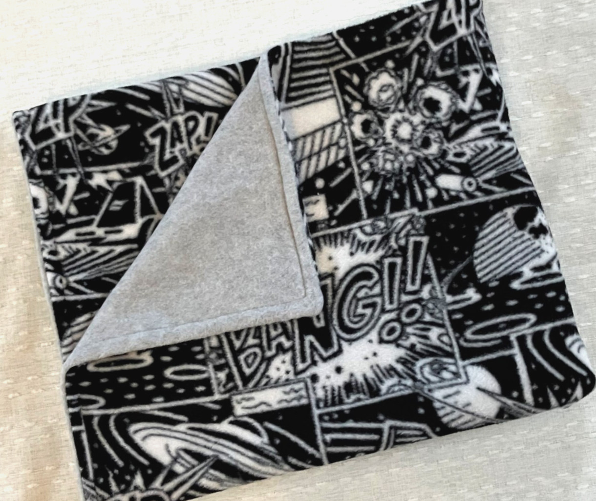 Baby Gift Blanket Outer Space FLEECE Planets Astronaut Shower Present Handmade