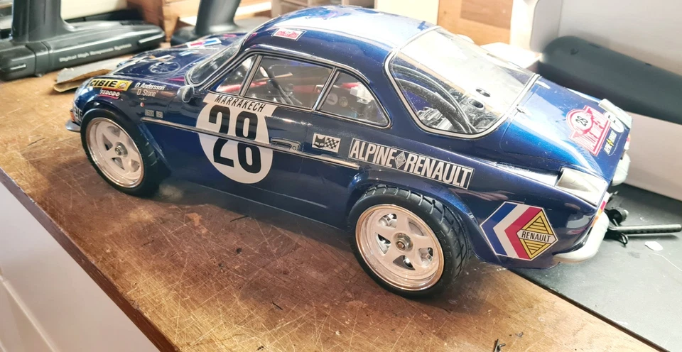 Tamiya Renault Alpine A110 - 58168 (1995) Vintage M02 Chassis - Bild 3 von 4
