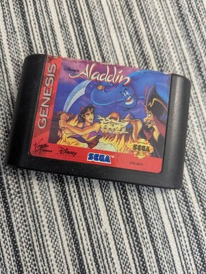 Disney's Aladdin (Sega Genesis, 1993) Game Cartridge Only