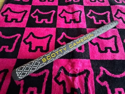Excellent Scotty Cameron Grip Pistolini Plus Black W/White Texture