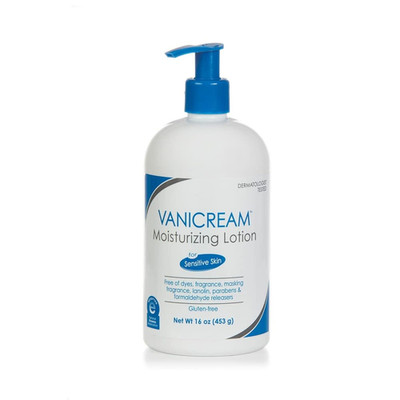 Moisturizing Lotion with Pump | Fragrance and Gluten Free | for Sensitive Skin |