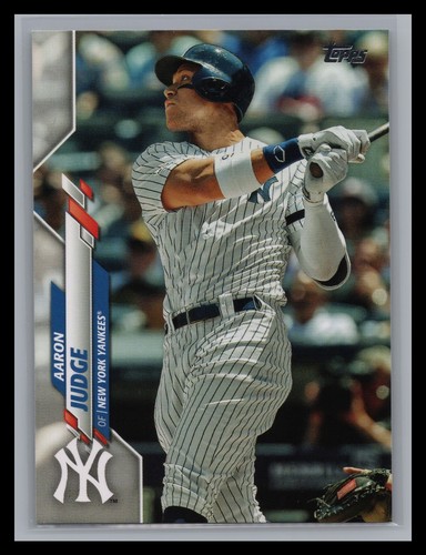 2020 Topps Baseball #7 Aaron Judge Base Set Card New York Yankees