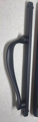 Marvin Integrity-Roanoke Door Handle Black Narrow Plate Non-Keyed Amesbury Truth
